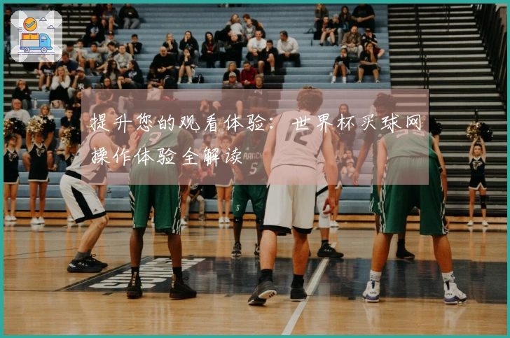 提升您的观看体验：世界杯买球网操作体验全解读
